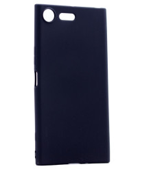 Sony Xperia XZ1 Kılıf Zore Premier Silikon Kapak Siyah