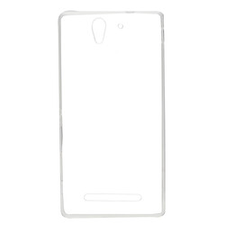 Sony Xperia C3 Case Zore Süper Silikon Cover Colorless