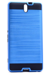 Sony Xperia C5 Ultra Kılıf Zore Kans Kapak Mavi
