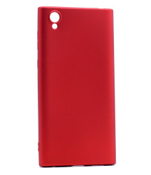 Sony Xperia L1 Kılıf Zore Premier Silikon Kapak Kırmızı