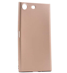 Sony Xperia M5 Case Zore Premier Silicon Cover Gold
