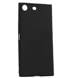 Sony Xperia M5 Kılıf Zore Premier Silikon Kapak Siyah