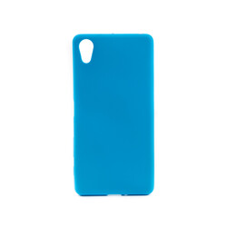 Sony Xperia X Performance Case Zore Premier Silicon Cover Blue