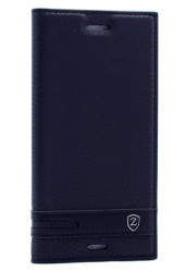 Sony Xperia XA Ultra Kılıf Zore Elite Kapaklı Kılıf Siyah