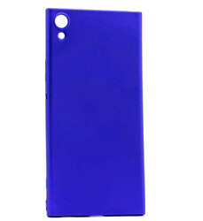 Sony Xperia XA1 Kılıf Zore Premier Silikon Kapak Saks Mavi
