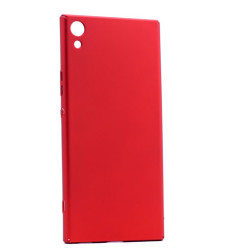Sony Xperia XA1 Ultra Kılıf Zore Premier Silikon Kapak Kırmızı