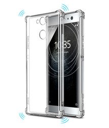 Sony Xperia XA2 Case Zore Nitro Anti Shock Silicon Colorless