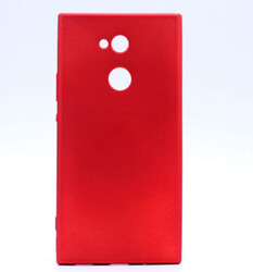 Sony Xperia XA2 Ultra Kılıf Zore Premier Silikon Kapak Kırmızı