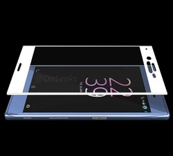 Sony Xperia XZ Zore Ekranı Tam Kaplayan Düz Cam Koruyucu Beyaz