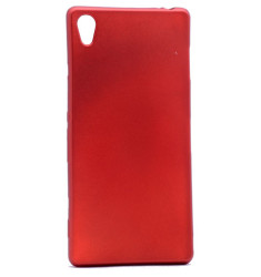 Sony Xperia Z3 Kılıf Zore Premier Silikon Kapak Kırmızı