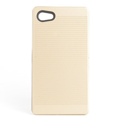 Sony Xperia Z5 Compact Case Zore Youyou Silicon Cover Gold