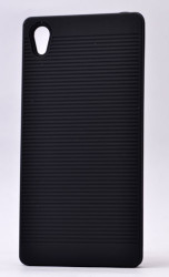 Sony Xperia Z5 Kılıf Zore Youyou Silikon Kapak Siyah