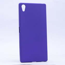Sony Xperia Z5 Premium Case Zore Premier Silicon Cover Purple