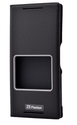 Sony Xperia Z5 Premium Kılıf Zore Dolce Kapaklı Kılıf Siyah