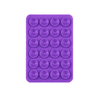 Square Kiss Silicone Holder Purple