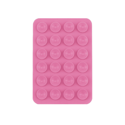 Square Kiss Silicone Holder Pink