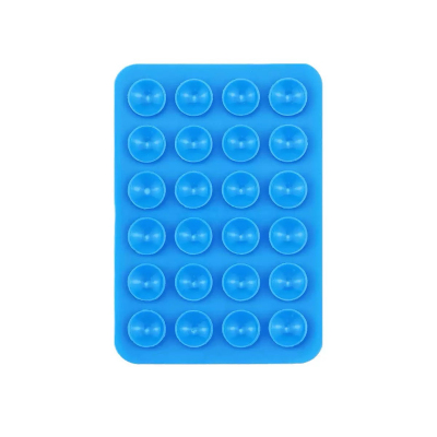 Kare Öpücüklü Silicone Holder Blue