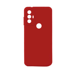 TCL 30 SE Case Zore Biye Silicon Red