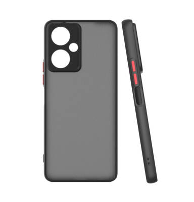 Tecno Camon 19 Case Zore Hux Cover Black