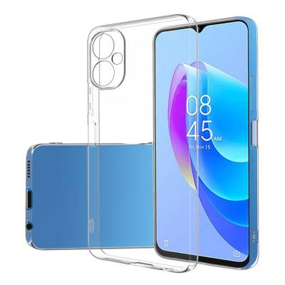 Tecno Camon 19 Neo Case Zore Super Silicone Cover Colorless