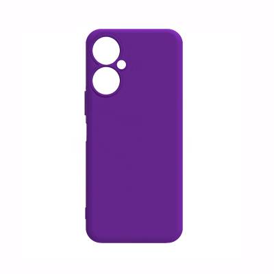 Tecno Camon 19 Pro Case Zore Biye Silicone Purple