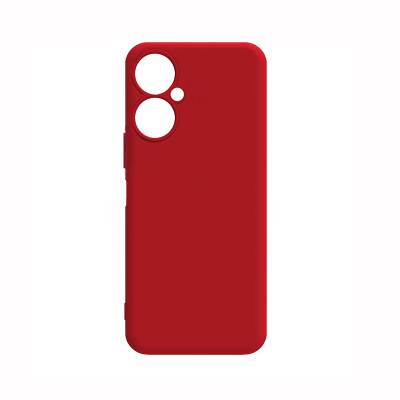 Tecno Camon 19 Pro Kılıf Zore Biye Silikon Kırmızı