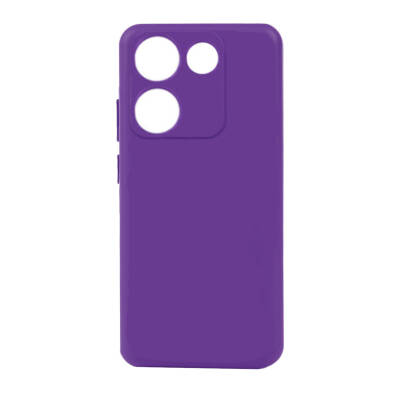 Tecno Camon 20 Case Zore Biye Silicone Purple