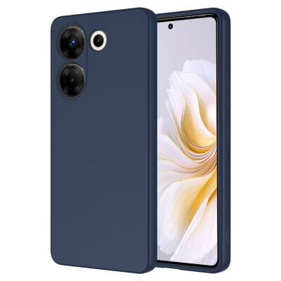 Tecno Camon 20 Pro 4G Case Zore Mara Lansman Cover Navy blue