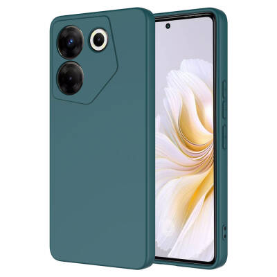 Tecno Camon 20 Pro 5G Case Zore Mara Lansman Cover Dark Green