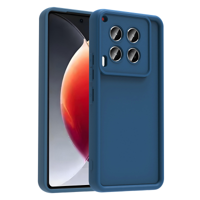 Tecno Camon 30 Kılıf Kamera Korumalı Zore Ananas Kapak Koyu Yeşil