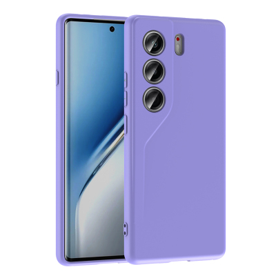 Tecno Camon 40 4G Case Zore Mara Lansman Cover Lila