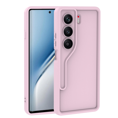 Tecno Camon 40 4G Kılıf Kamera Korumalı Zore Ananas Kapak Pembe