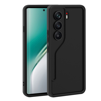 Tecno Camon 40 Pro Case Camera Protector Zore Ananas Cover Black