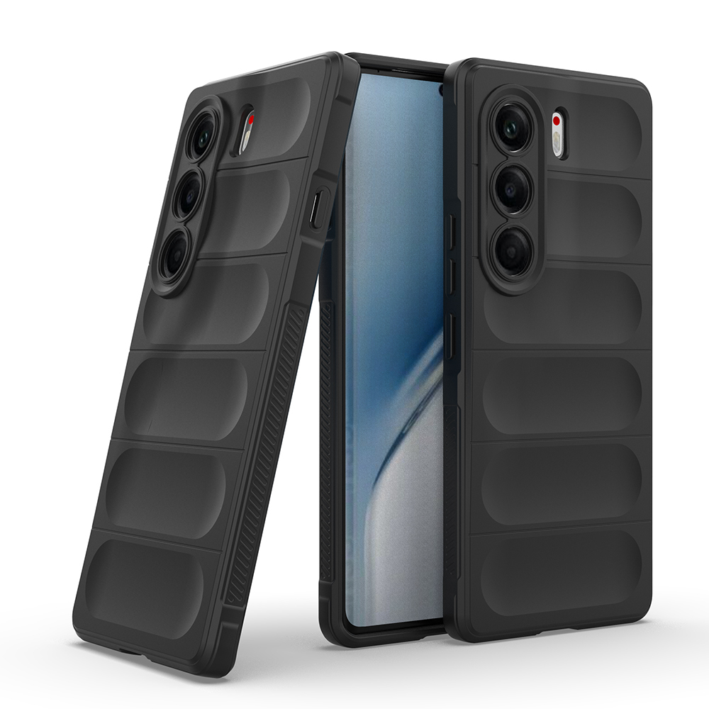 Tecno Camon 40 Pro Case Flexible TPU Hollow Back Surface Design Zore Etnik Silicone Cover - 25