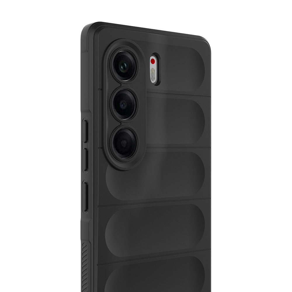Tecno Camon 40 Pro Kılıf Esnek TPU Oyuklu Arka Yüzey Tasarımlı Zore Etnik Silikon Kapak - 7