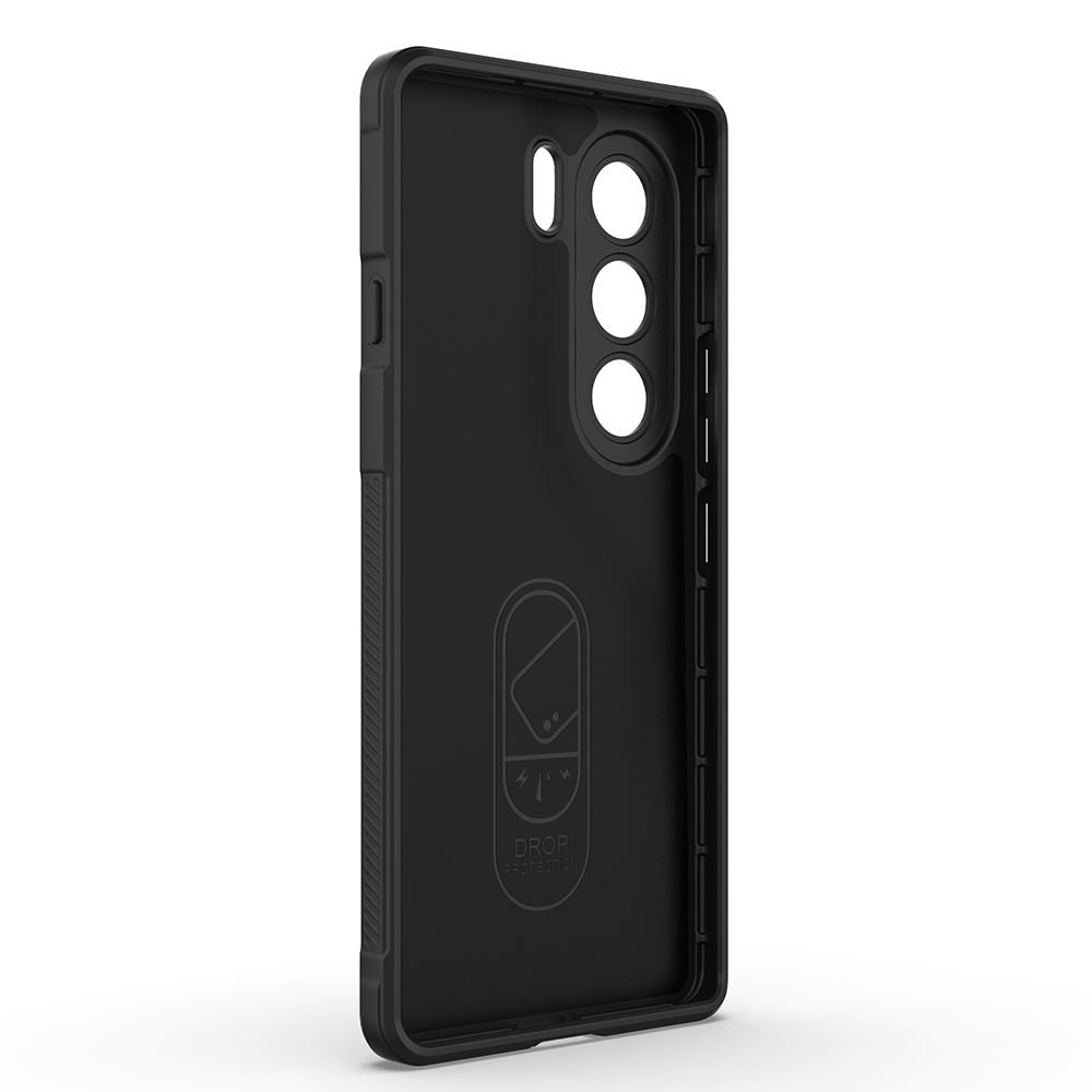 Tecno Camon 40 Pro Kılıf Esnek TPU Oyuklu Arka Yüzey Tasarımlı Zore Etnik Silikon Kapak - 8