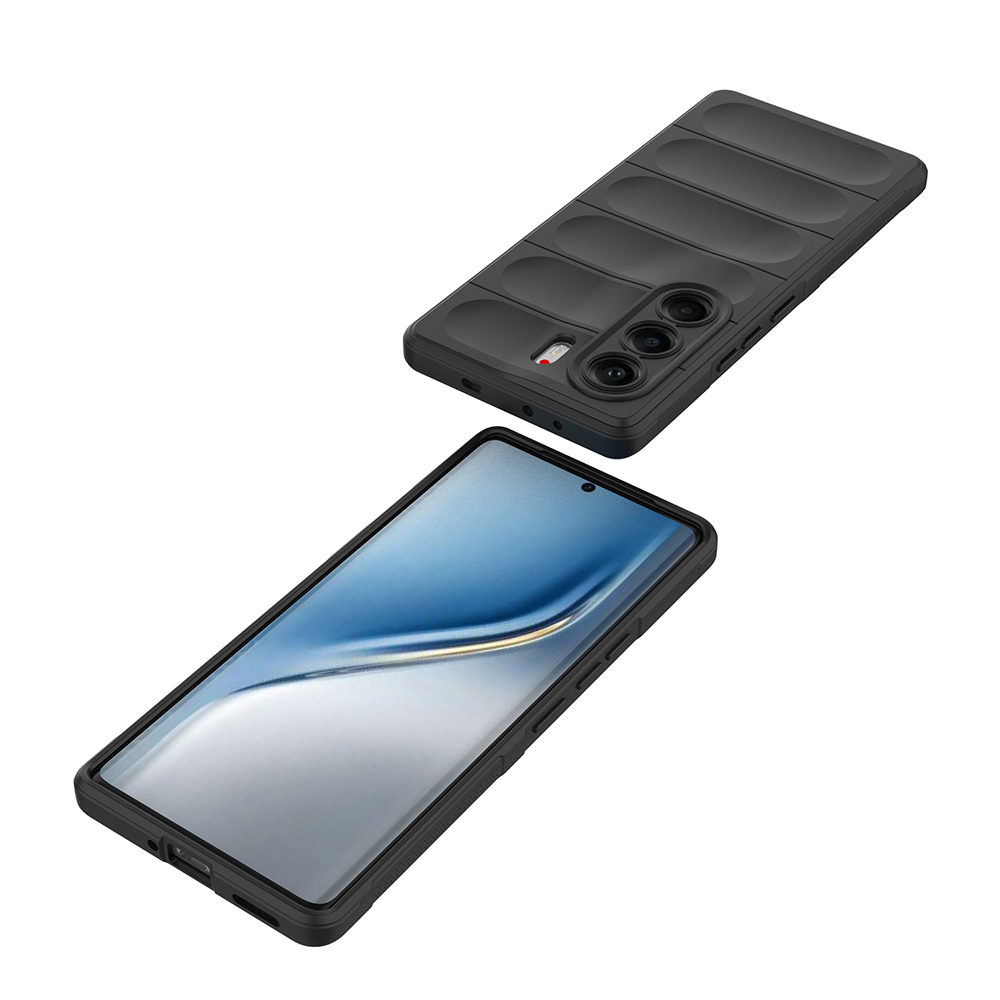 Tecno Camon 40 Pro Kılıf Esnek TPU Oyuklu Arka Yüzey Tasarımlı Zore Etnik Silikon Kapak - 17