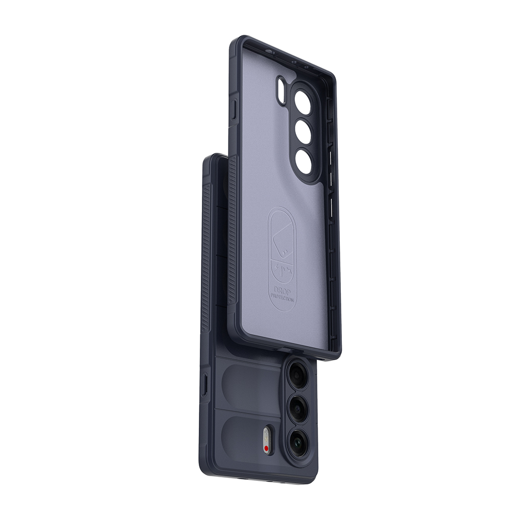 Tecno Camon 40 Pro Kılıf Esnek TPU Oyuklu Arka Yüzey Tasarımlı Zore Etnik Silikon Kapak - 18