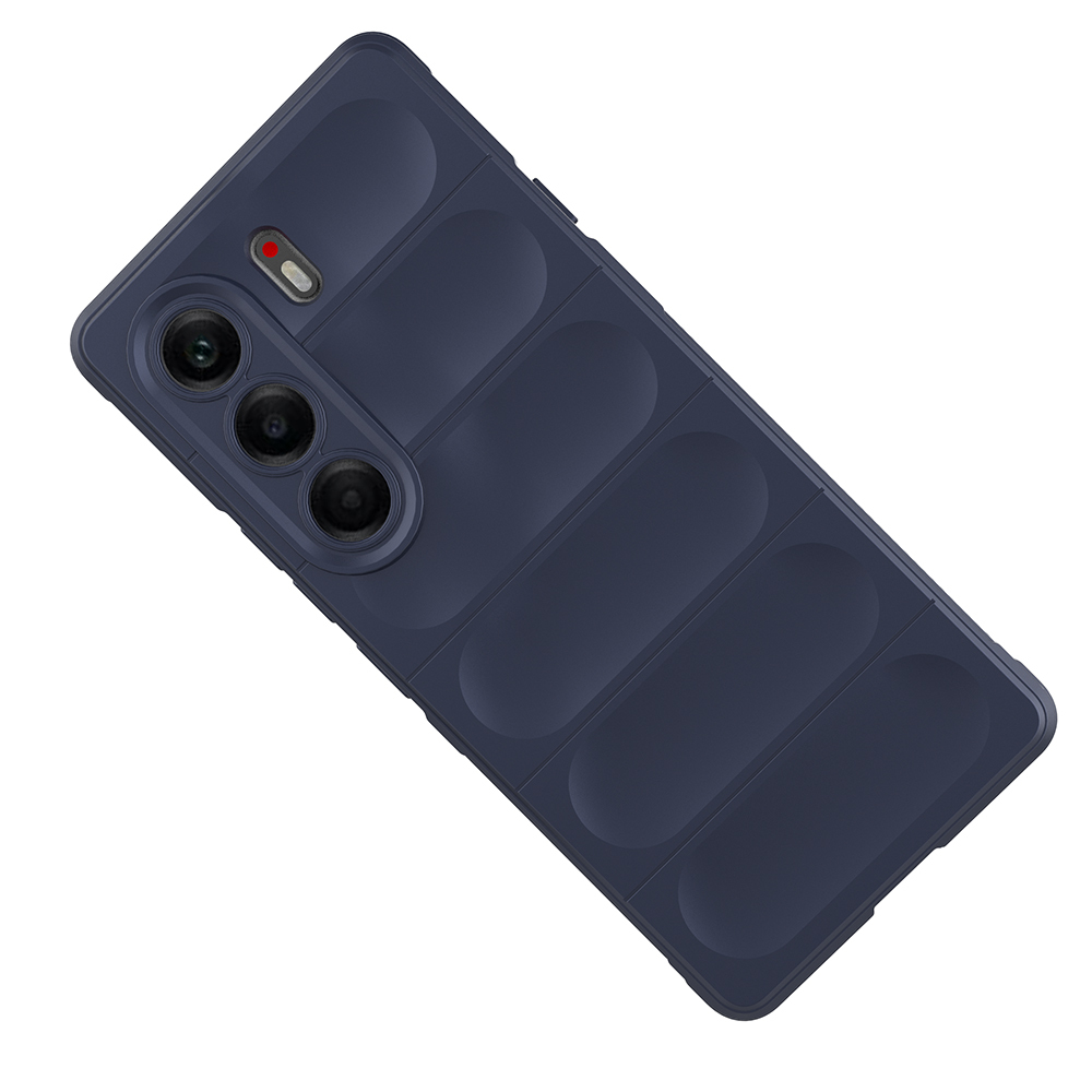 Tecno Camon 40 Pro Kılıf Esnek TPU Oyuklu Arka Yüzey Tasarımlı Zore Etnik Silikon Kapak - 9