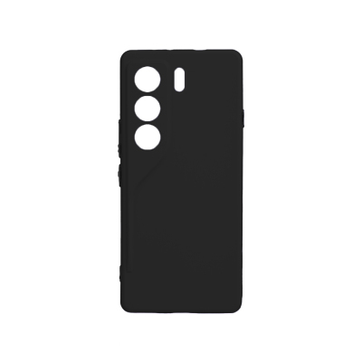 Tecno Camon 40 Pro Kılıf Zore Biye Silikon Siyah