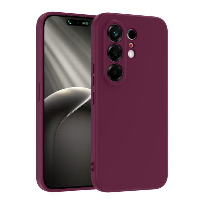 Tecno Camon 50 Case Zore Mara Launch Cover Koyu Mor