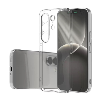 Tecno Camon 50 Pro Case Zore Super Silicone Cover Şeffaf