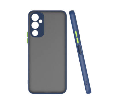 Tecno Pova 4 Case Zore Hux Cover Navy blue