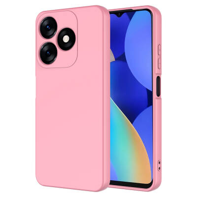 Tecno Spark 10 4G Case Zore Mara Lansman Cover Pink