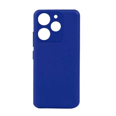 Tecno Spark 10 Pro Case Zore Biye Silicone Blue