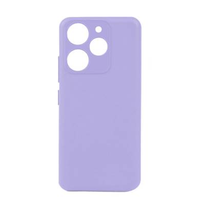 Tecno Spark 10 Pro Case Zore Biye Silicone Lila