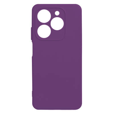 Tecno Spark 20 Case Zore Biya Silicone Purple