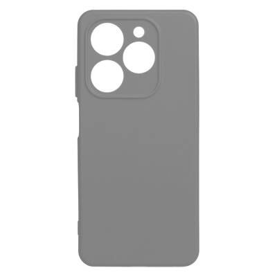 Tecno Spark 20 Case Zore Biya Silicone Grey