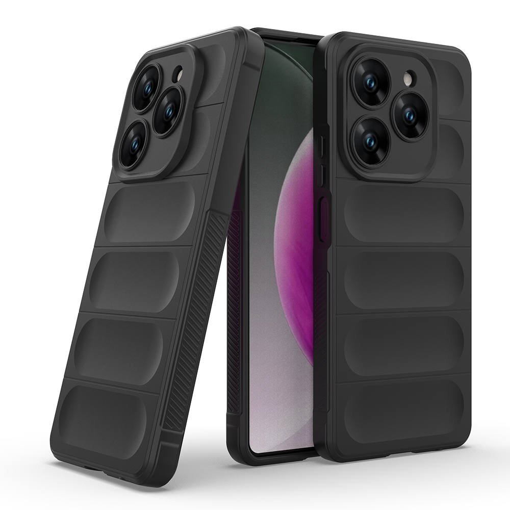 Tecno Spark 20 Pro 4G Kılıf Esnek TPU Oyuklu Arka Yüzey Tasarımlı Zore Etnik Silikon Kapak - 5