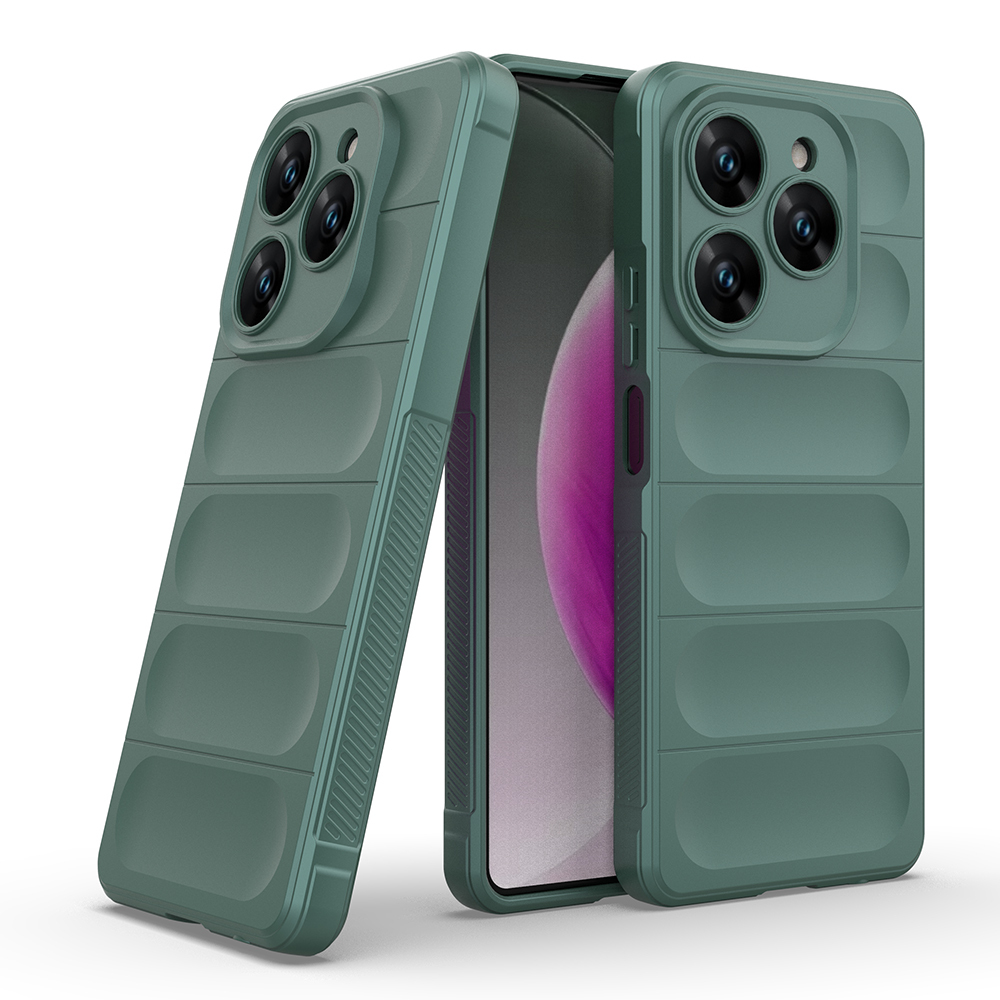 Tecno Spark 20 Pro 4G Kılıf Esnek TPU Oyuklu Arka Yüzey Tasarımlı Zore Etnik Silikon Kapak - 6